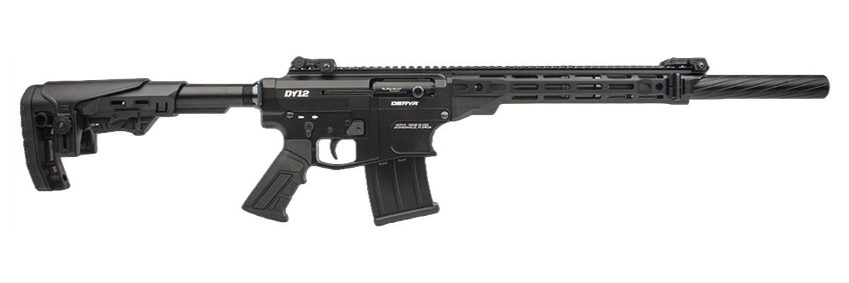 Derya Firearms DY1220US Namlu 12 Gauge Semi-Auto 3in 5+1 20in Black Melotin view 3