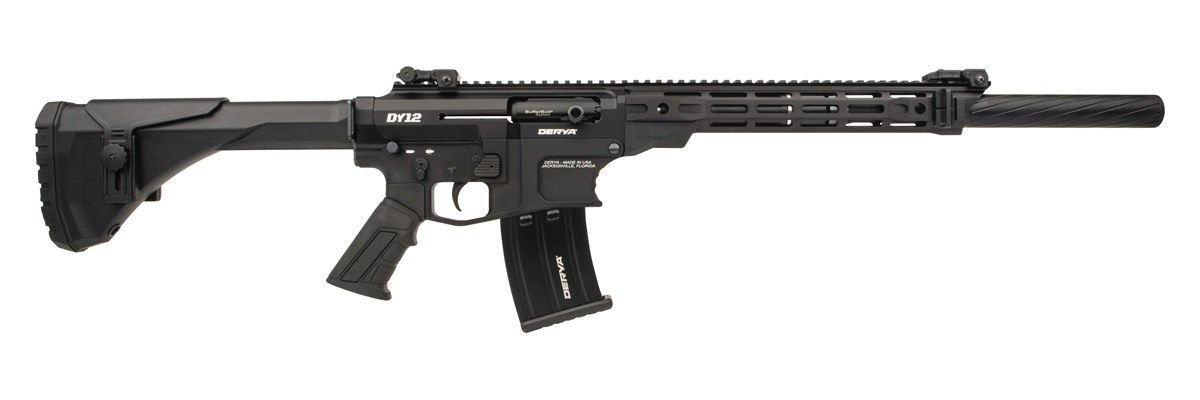 Derya Arms Firearms DY1220CAUS 12 Gauge Semi-Auto 5+1 20in Threaded Barrel
