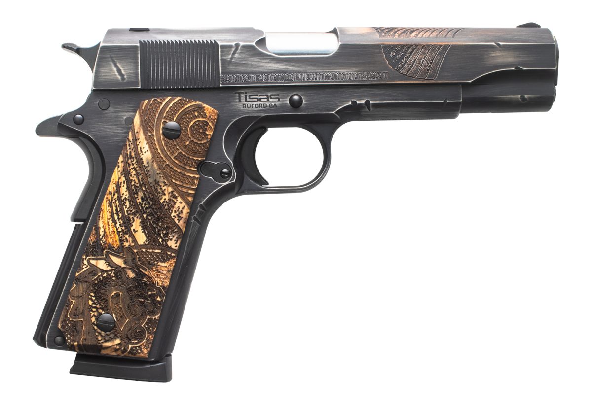 Tisas Arms 10100518AA3 1911 Viking Full Size 45 ACP 7+1 5in
