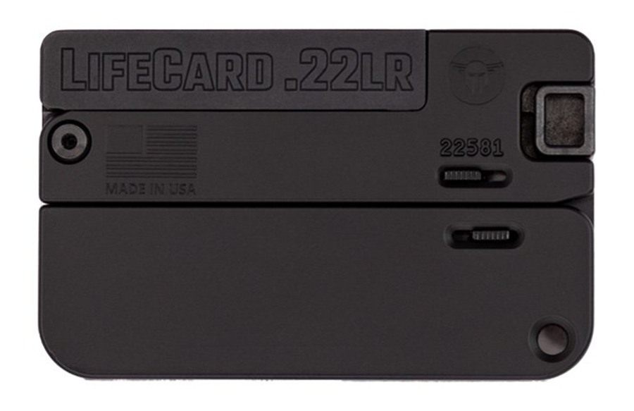 Trailblazer Firearms LifeCard Handgun .22LR Single Action 2 1/2in Barrel Bl