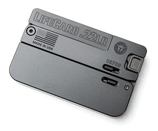 Trailblazer Firearms LifeCard Handgun .22LR Single Action 2 1/2in Barrel Bl view 5