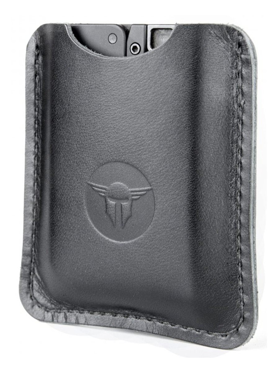 Trailblazer Firearms Lifecard Leather Sleeve Black LS-BLK
