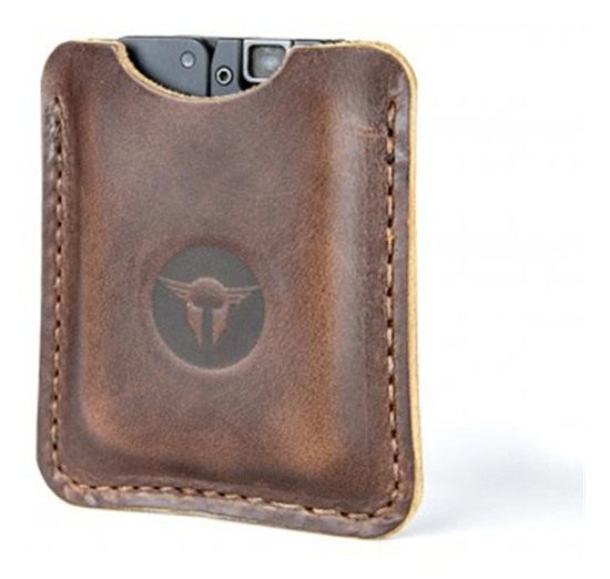 Trailblazer Firearms Lifecard Leather Sleeve Dark LS-DB view 3