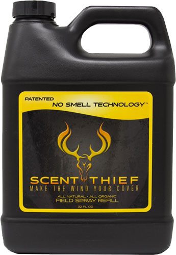 Scent Thief Deer Hunting Accessories 32oz. Field Spray Refill, Acts As A Bl view 2