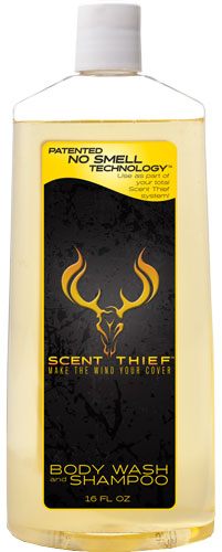Scent Thief Deer Hunting Accessories 16oz Body Wash Shampoo for Field and R view 2
