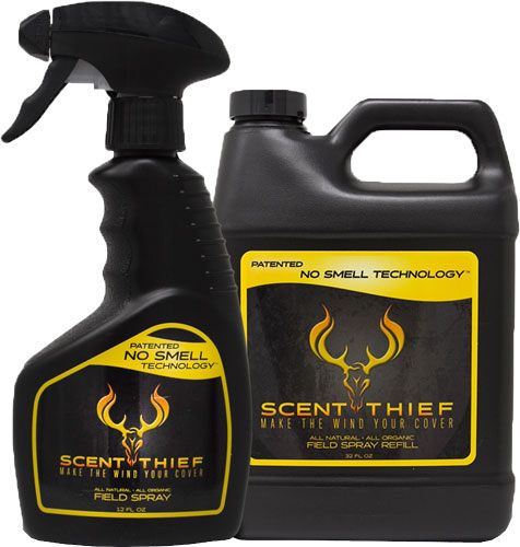 Scent Thief Deer Hunting Accessories 12oz. Field Spray Remover 32oz. Refill view 2