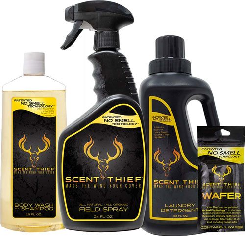 Scent Thief Hunting Eliminator Trophy Pack, Includes 24oz Field Spray, Free view 2