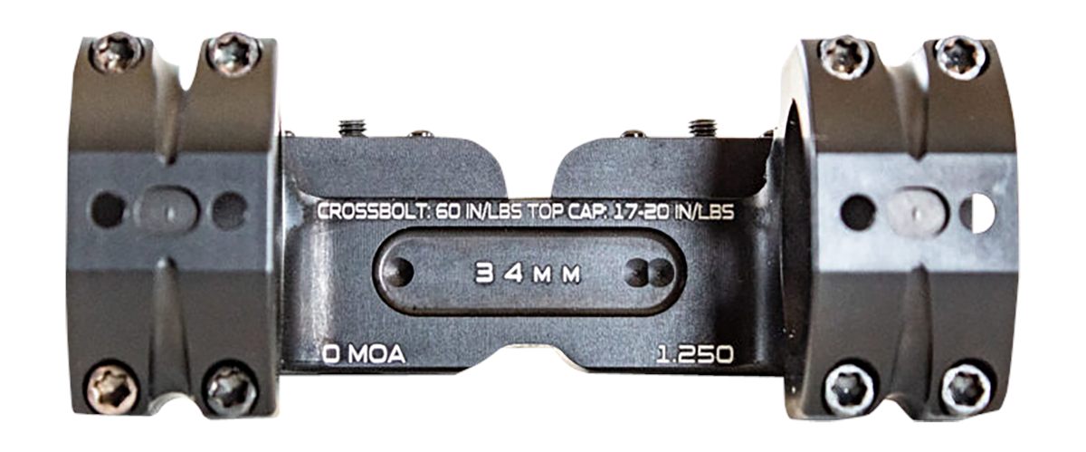 Masterpiece Arms BAMOUNT341125 MPA Bolt Action Mount Black