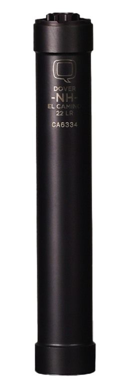 Q El Camino Suppressor .22 LR 1/2-28 Thread 5.95in Stainless Steel