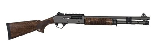 PANZER ARMS M4 TACTICAL 12G SA GRAY W/ WALNUT STOCK