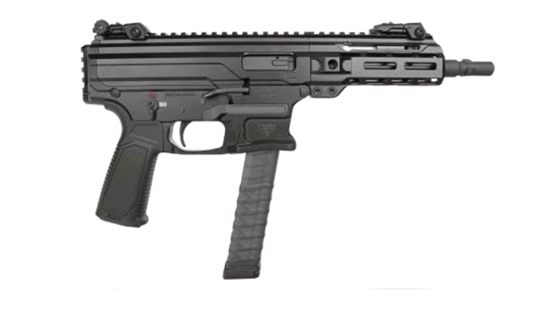 Panzer Arms ARP 9 9MM Pistol 6.5in T.B W/ TRI LUG FU Sights, MLOK Rail, 15R