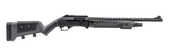 Panzer Arms FS1 PRO 12G 3in Shotgun 20in Folding, Gray/Walnut MLOK, Mobile