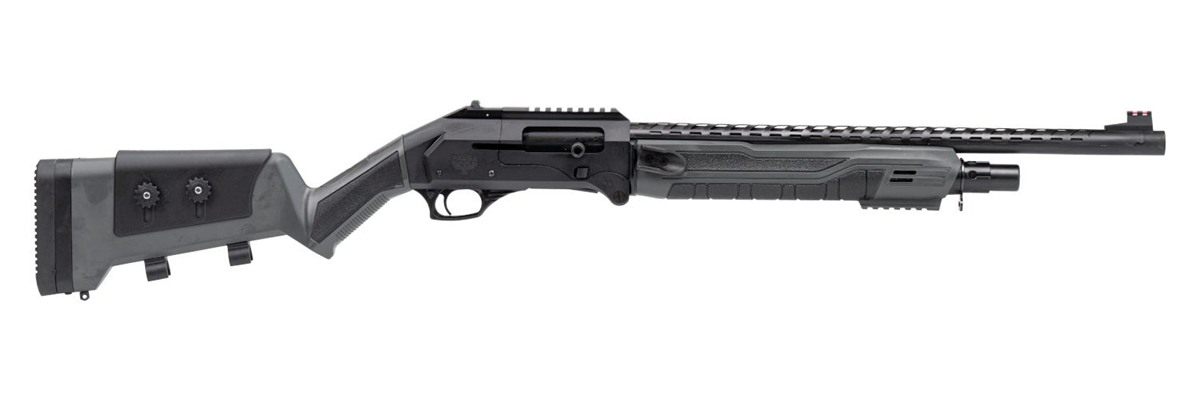 Panzer Arms FS1 PRO 12G 3in Shotgun 20in Folding, BLK/Gray, Mobile Choke, 5