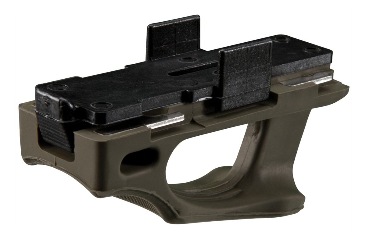 Magpul MAG020-ODG Ranger Plate Made of Stainless Steel w/ Overmolded Santop