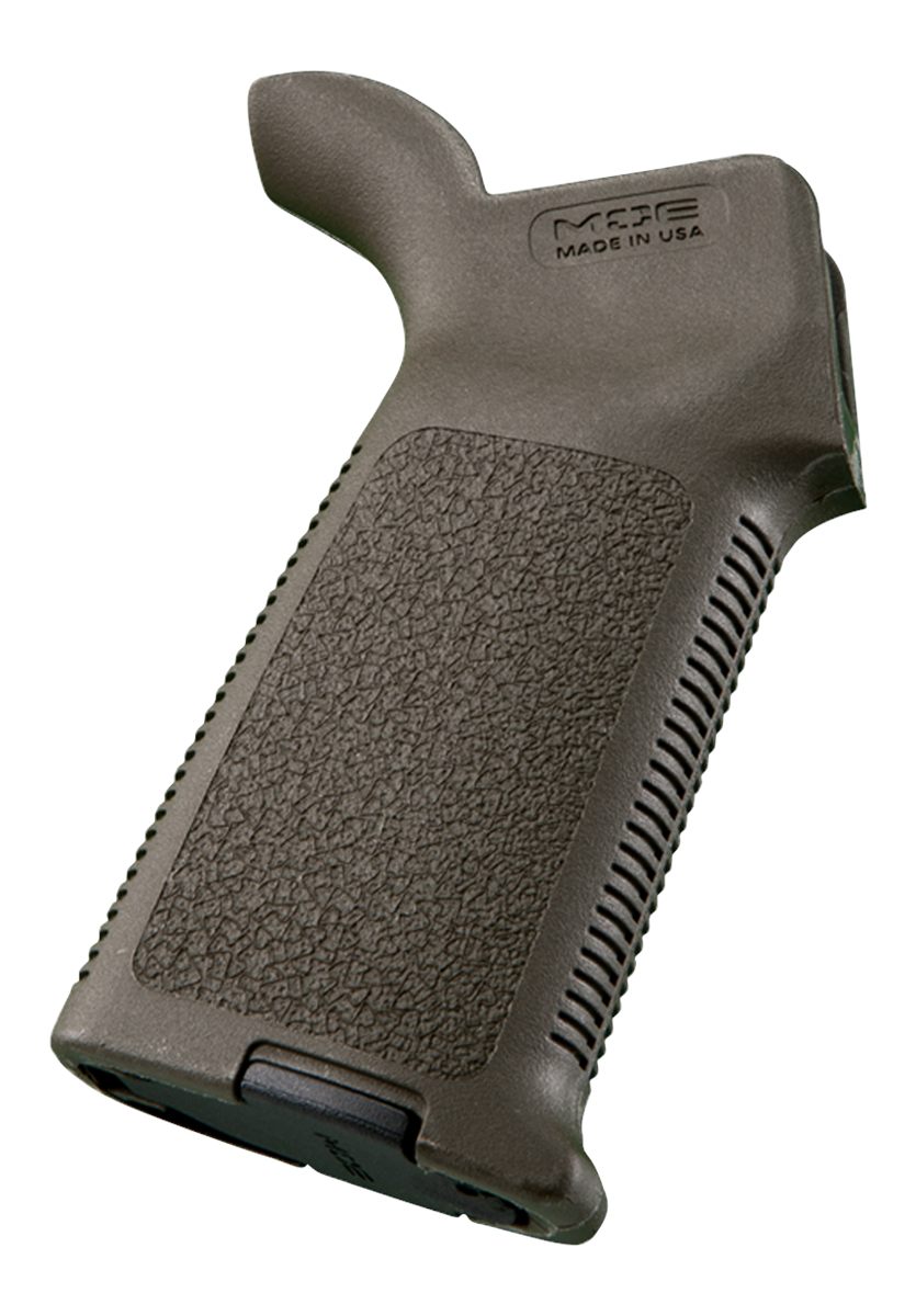 Magpul MAG415-ODG MOE Grip Aggressive Textured Green Polymer for AR-15, M4 view 2