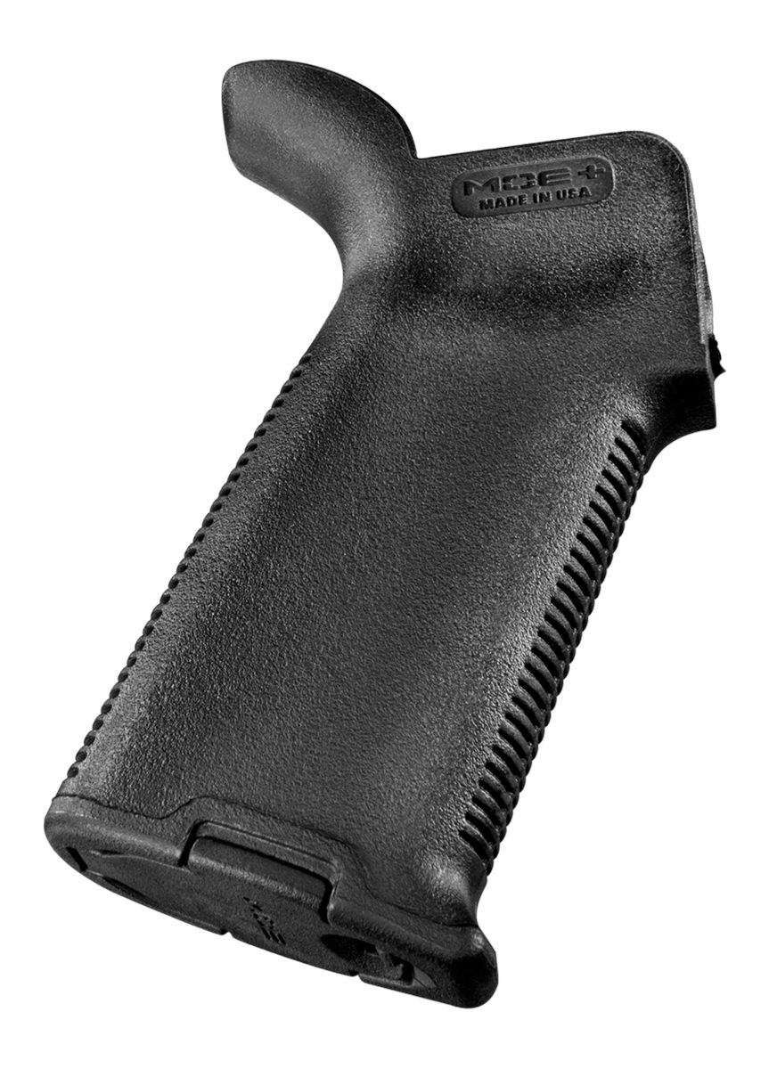 Magpul MAG416BLK MOE+ Grip Black Polymer w/OverMolded Rubber Textured Finis view 2