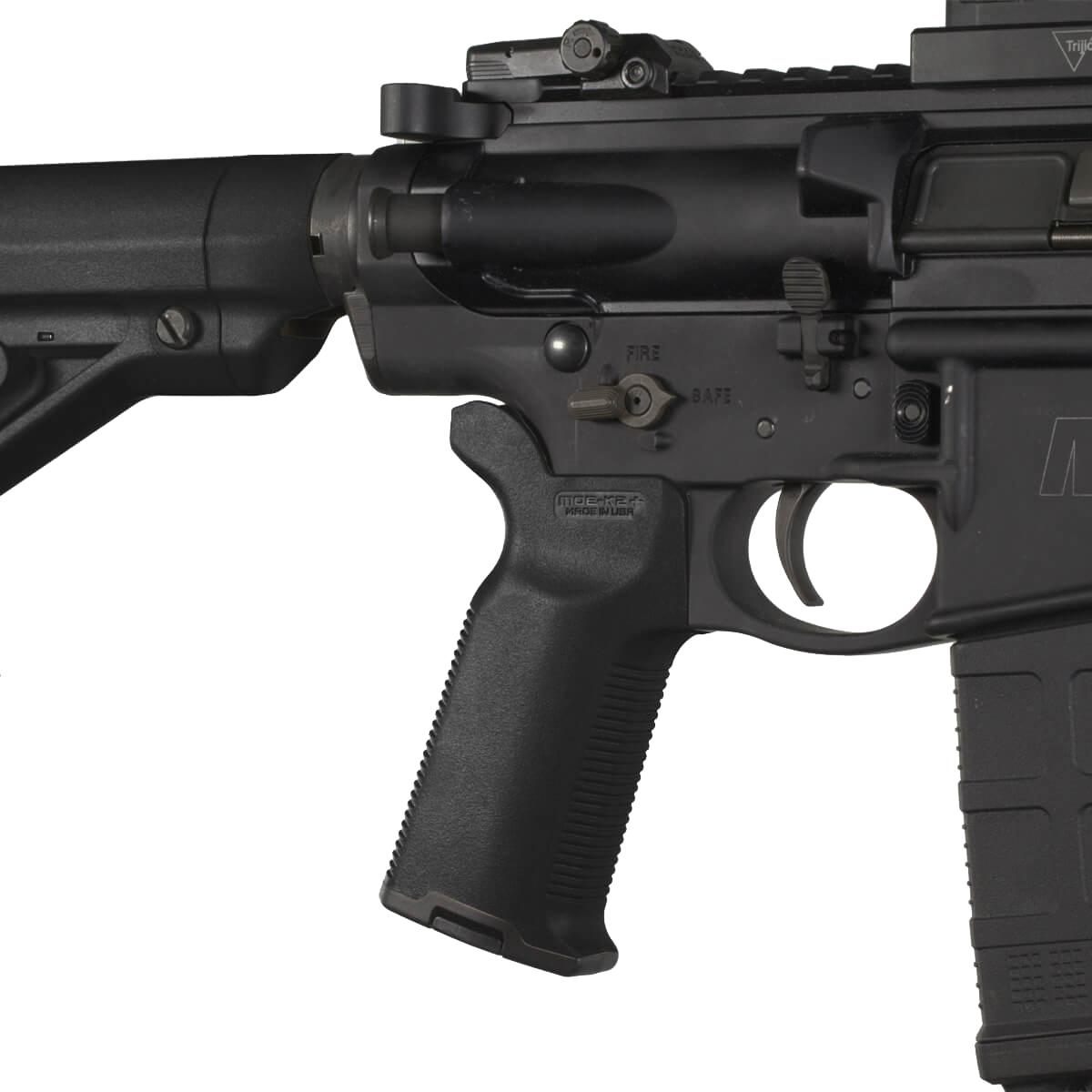 Magpul MAG532-BLK MOE-K2+ Grip Black Polymer with OverMolded Rubber Texture view 2