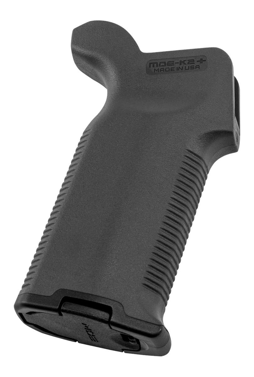 Magpul MAG532-BLK MOE-K2+ Grip Black Polymer with OverMolded Rubber Texture view 3