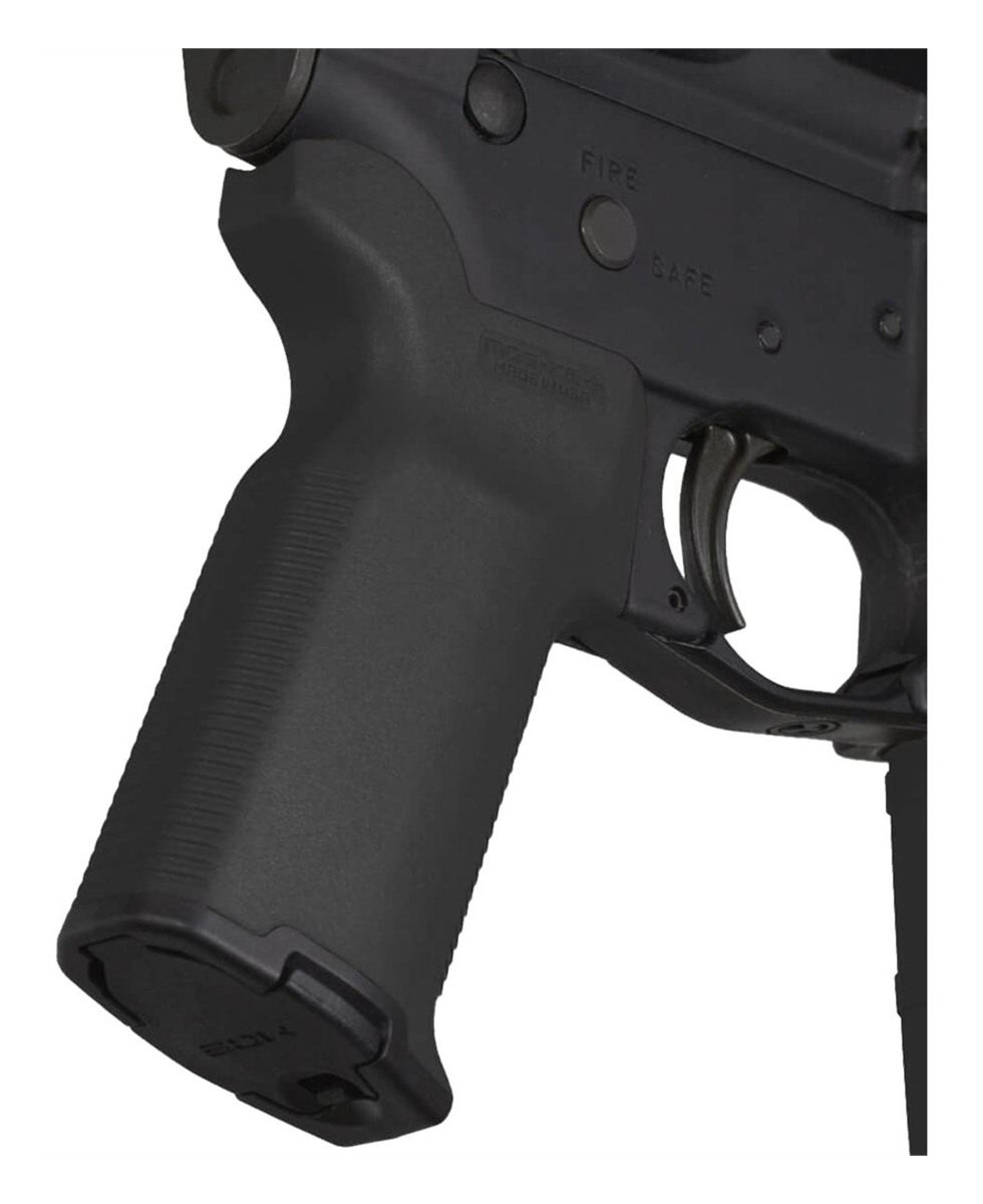 Magpul MAG532-BLK MOE-K2+ Grip Black Polymer with OverMolded Rubber Texture view 4