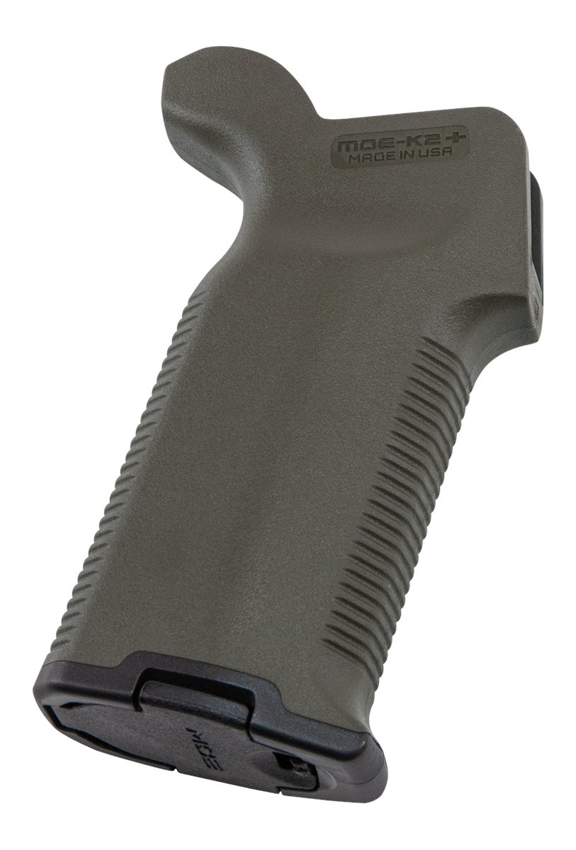 Magpul MAG532-ODG MOE-K2+ Grip Green Polymer for AR-15, M4, M16, M110, SR25 view 2
