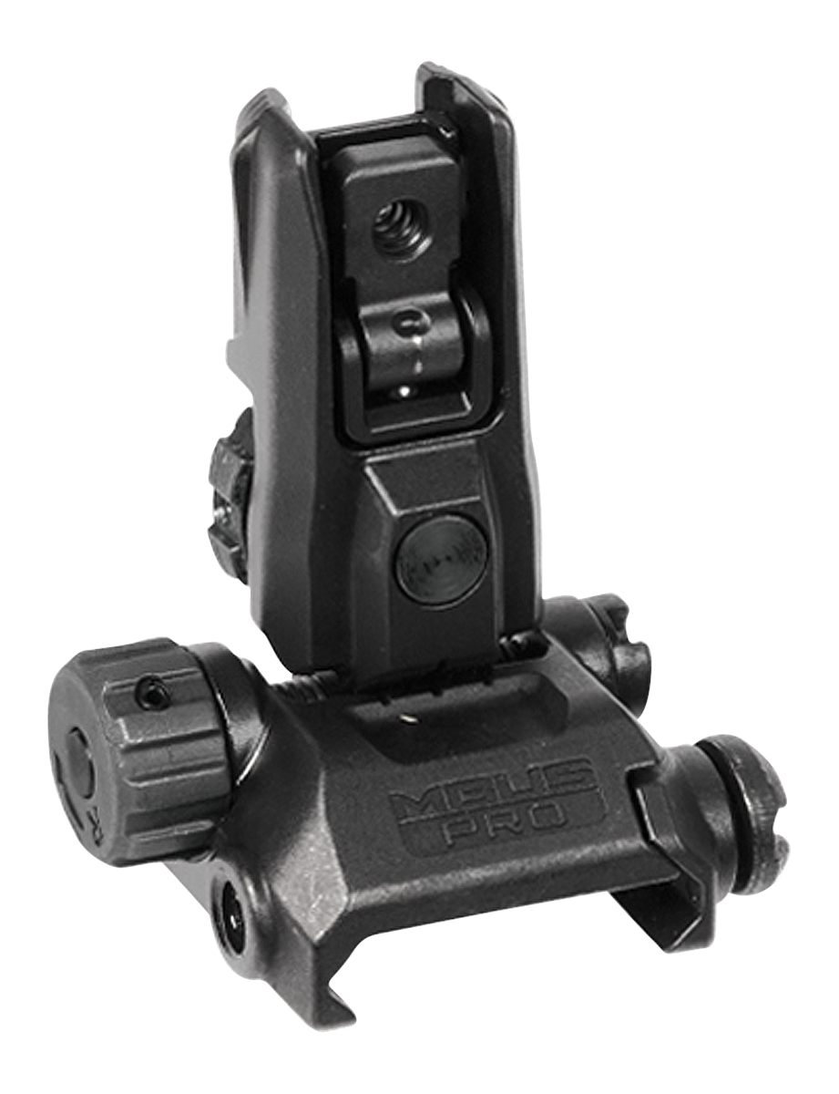 Magpul MAG527-BLK Mbus Pro LR Adjustable Sight Rear Black for AR-15 view 2