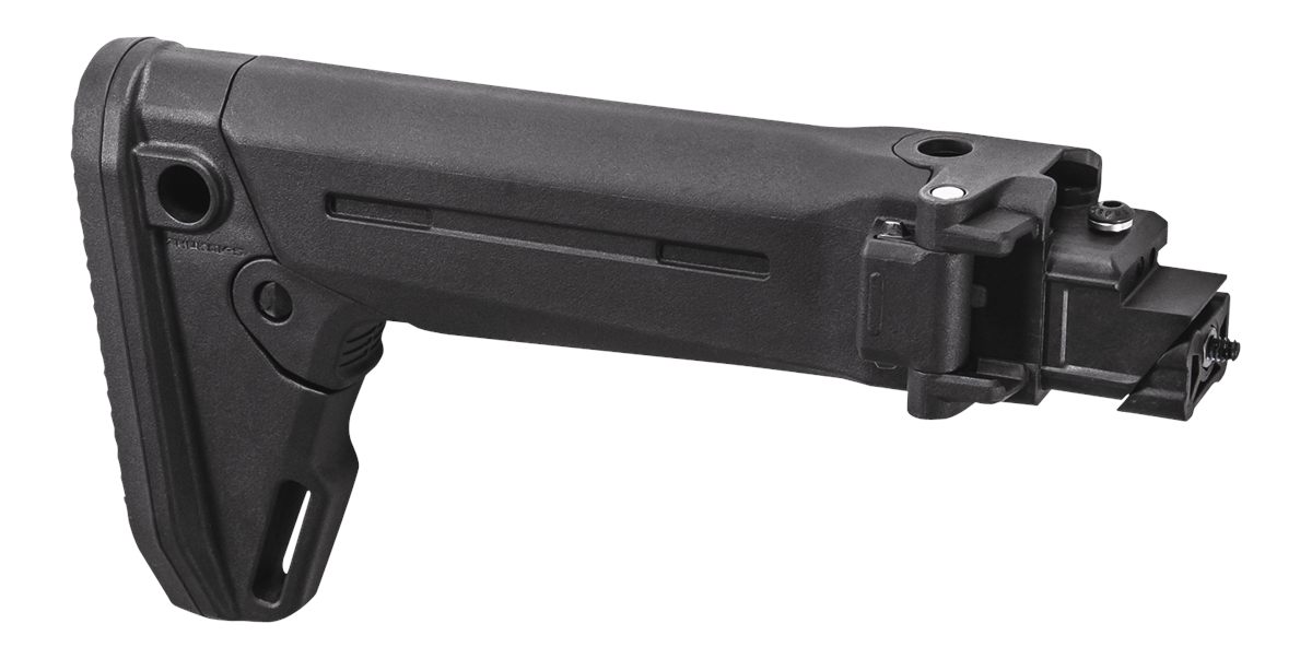 Magpul MAG585-BLK Zhukov-S Stock Folding Right Side Black Synthetic for AK view 2