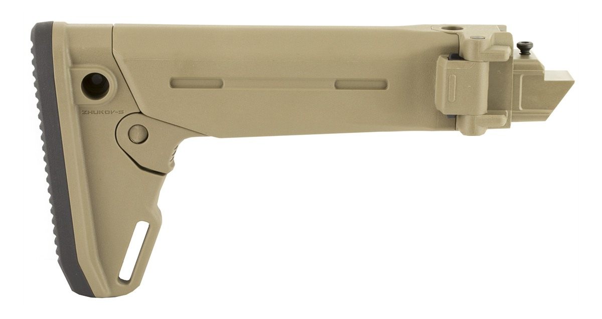 Magpul MAG585-FDE Zhukov-S Stock Folding Right Side Flat Dark Earth Synthet
