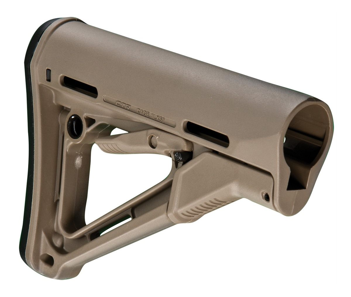 Magpul MAG310FDE CTR Carbine Stock Flat Dark Earth Synthetic for AR-15, M16