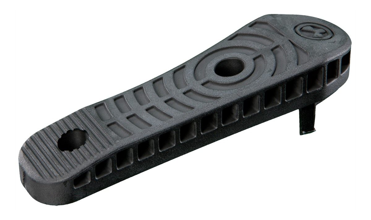 Magpul MAG317BLK Enhanced Black Textured Rubber For AR Platform