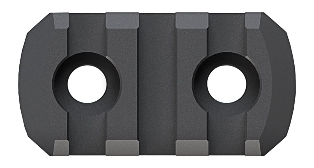 Magpul MAG580BLK M-LOK Aluminum Rail 3 Slots Black