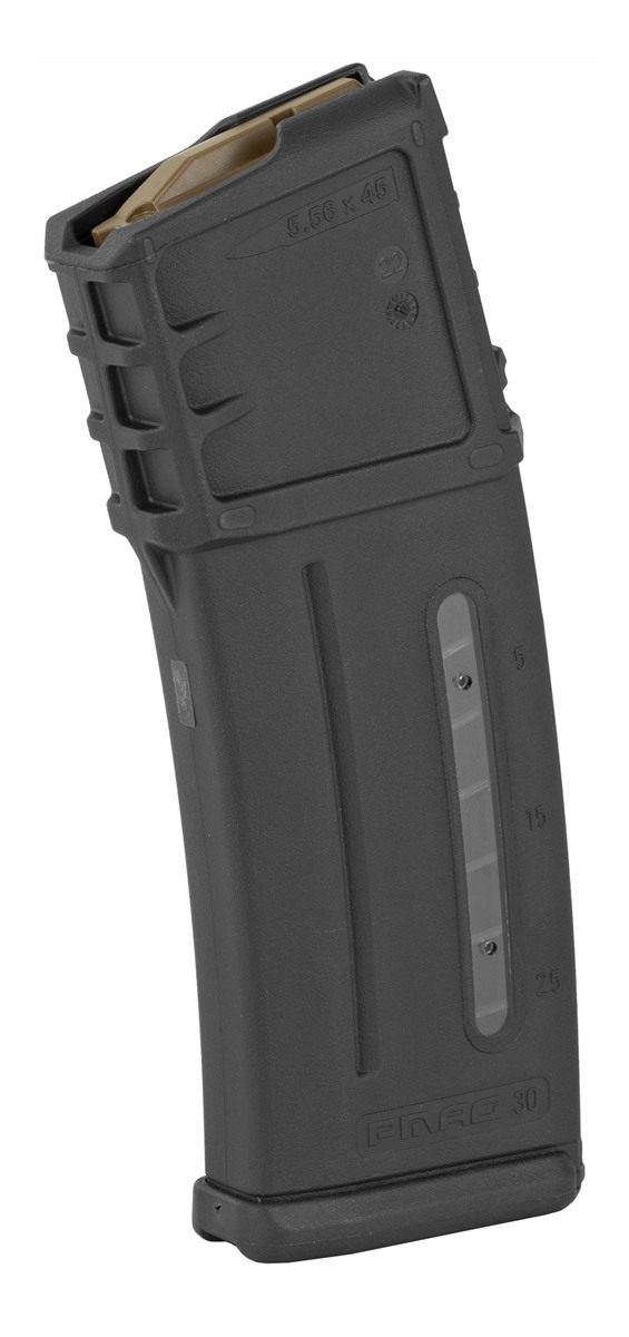 Magpul MAG234BLK PMAG MagLevel 30rd Detachable w/Capacity Window 223 Rem/5.
