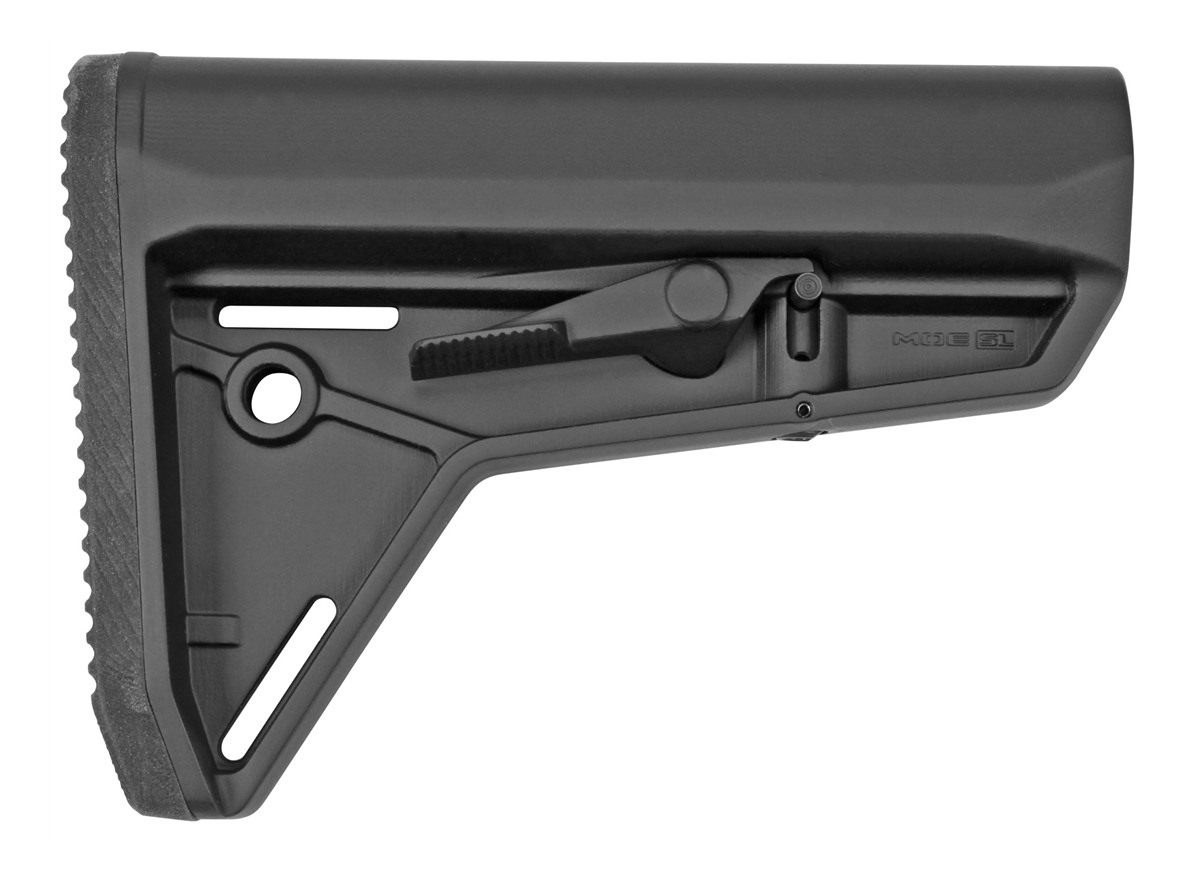 Magpul MAG347-BLK MOE SL Carbine Stock Black Synthetic for AR-15/M16/M4 wit