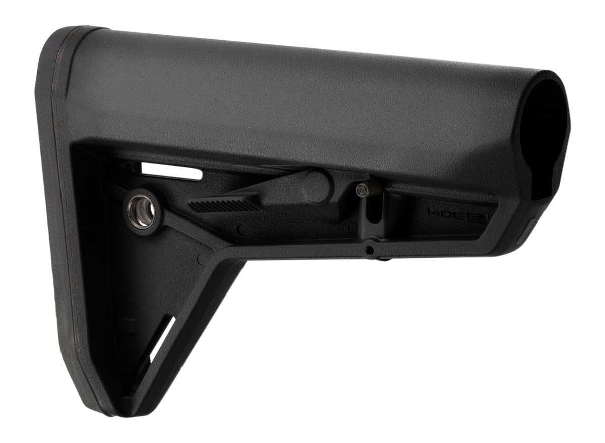 Magpul MAG347-BLK MOE SL Carbine Stock Black Synthetic for AR-15/M16/M4 wit view 2