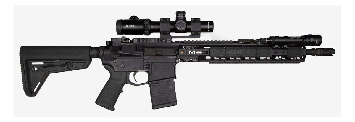 Magpul MAG347-BLK MOE SL Carbine Stock Black Synthetic for AR-15/M16/M4 wit view 5