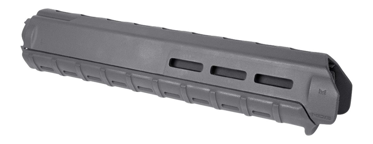 Magpul MAG427-GRY MOE M-LOK Rifle-Length Handguard AR-Platform Gray Polymer