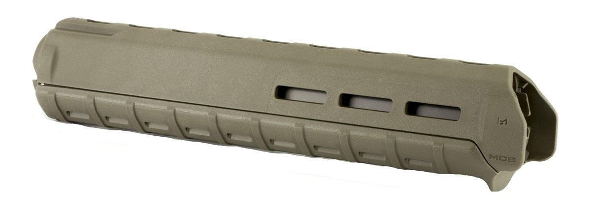 Magpul MAG427-ODG MOE M-LOK Rifle-Length Handguard AR-Platform Green Polyme