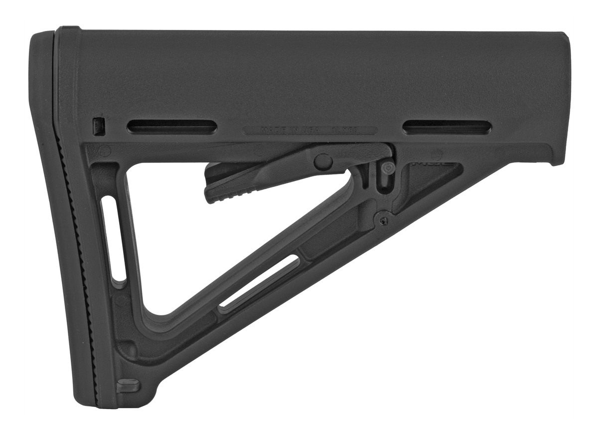 Magpul MAG400-BLK MOE Carbine Stock Black Synthetic for AR-15, M16, M4 Mil