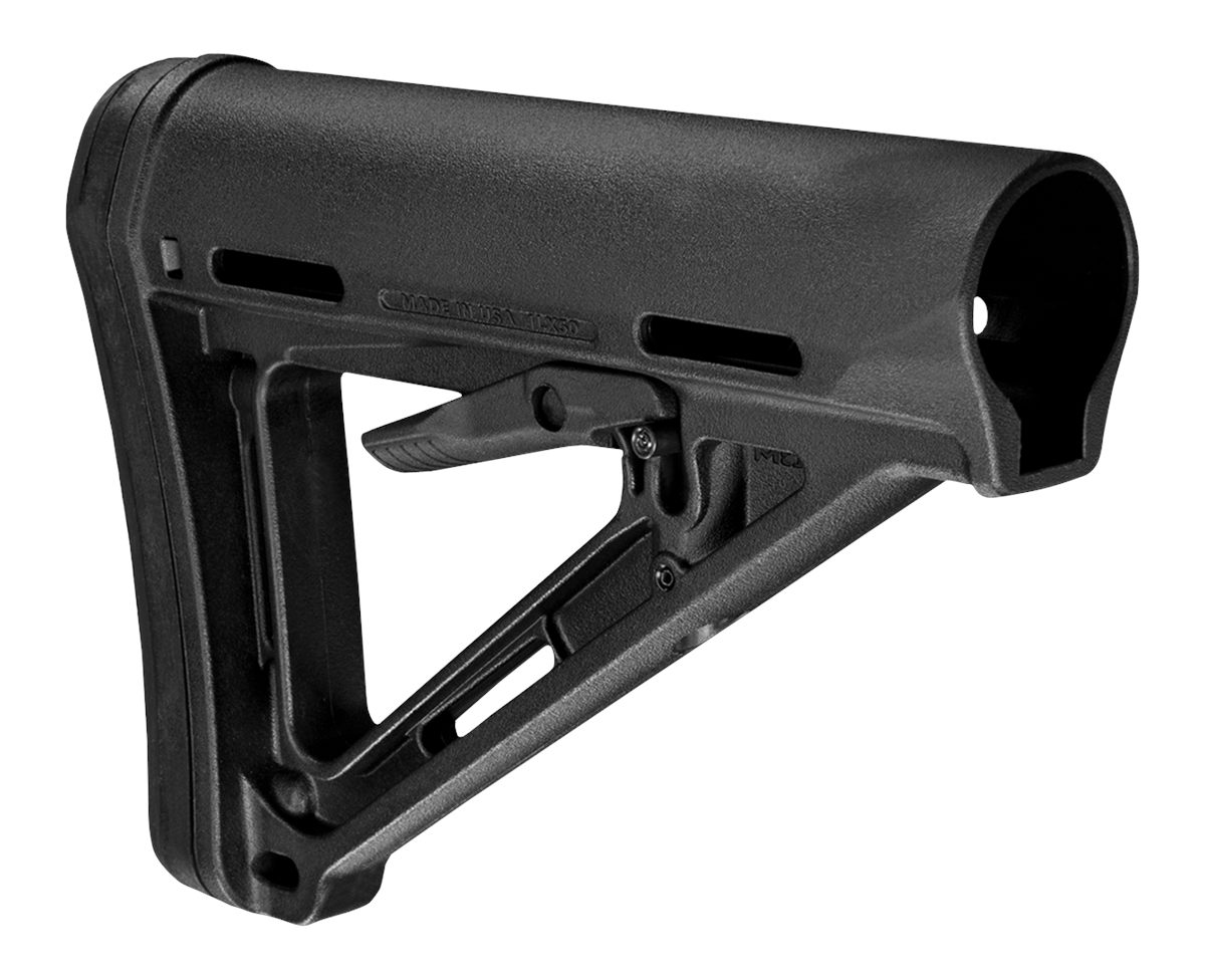 Magpul MAG401BLK MOE Carbine Stock Black Synthetic with AR-15, M16, M4 Comm