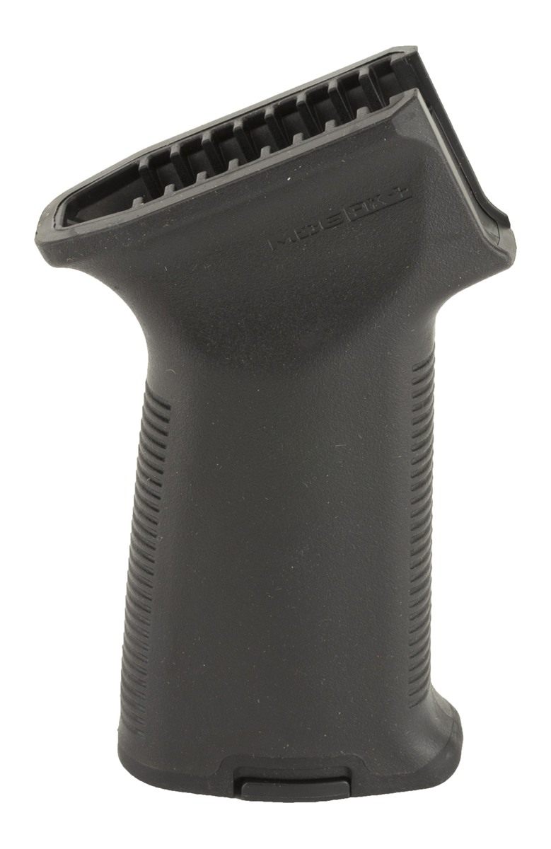Magpul MAG537-BLK MOE+ Grip Black Polymer with OverMolded Rubber for AK-47