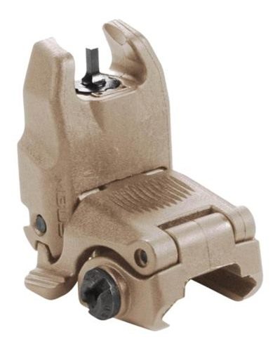 Magpul Mbus Flip-Up Backup Sights, Flat Dark Earth, Front view 2
