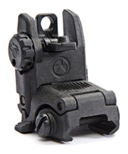 Magpul MAG248-BLK Mbus Sight Rear Black Folding for AR-15/M16 view 2