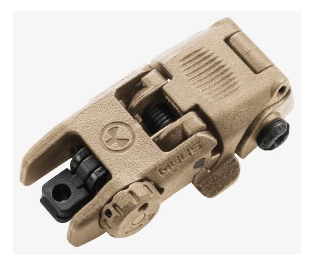 Magpul MAG248-FDE Mbus Sight Rear Flat Dark Earth Folding for AR-15/M16 view 3