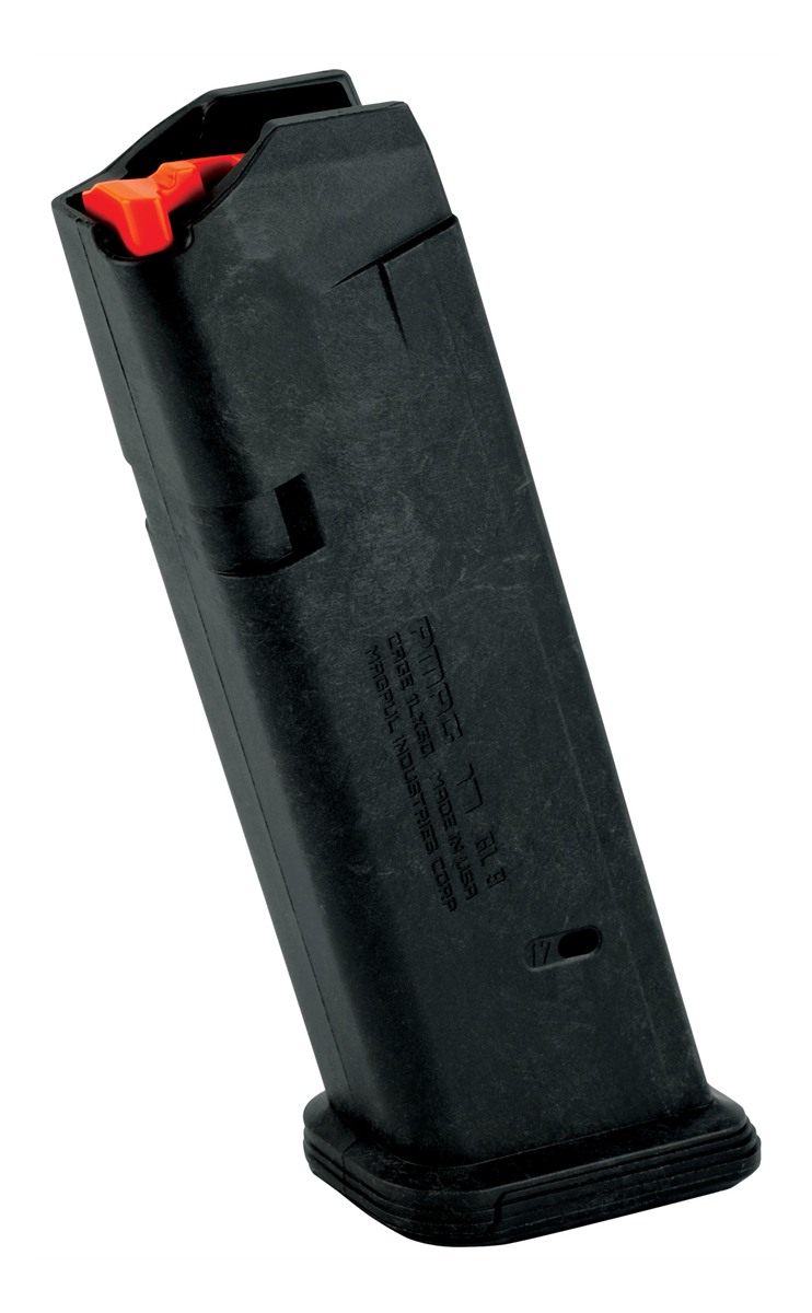 Magpul MAG546BLK PMAG GL9 17rd 9mm Luger Compatible w/Glock 17/19/26/34/45