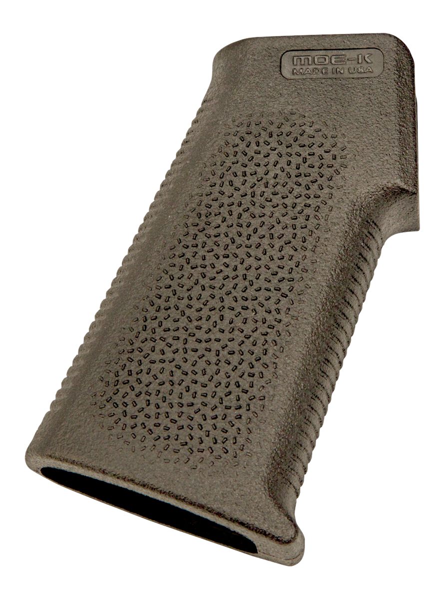 Magpul MAG438-ODG MOE-K Grip Aggressive Textured Green Polymer for AR-15, M view 2