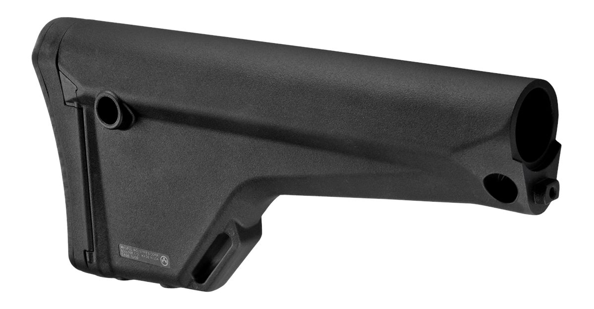 Magpul MAG404-BLK MOE Rifle Stock Black Synthetic for AR-15, M16, M4 view 2