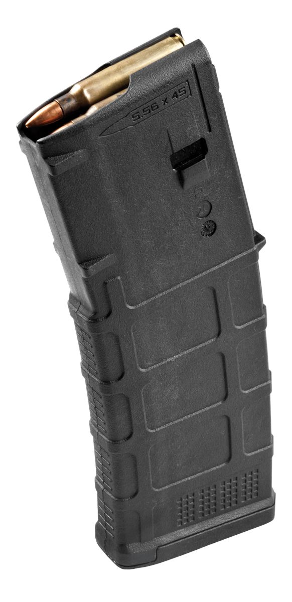 Magpul MAG557BLK PMAG GEN M3 Black Detachable 30rd 223 Rem/5.56x45mm Nato f view 2