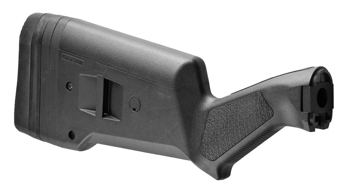 Magpul MAG460-BLK SGA Stock Fixed Black Synthetic for Remington 870 12 GA