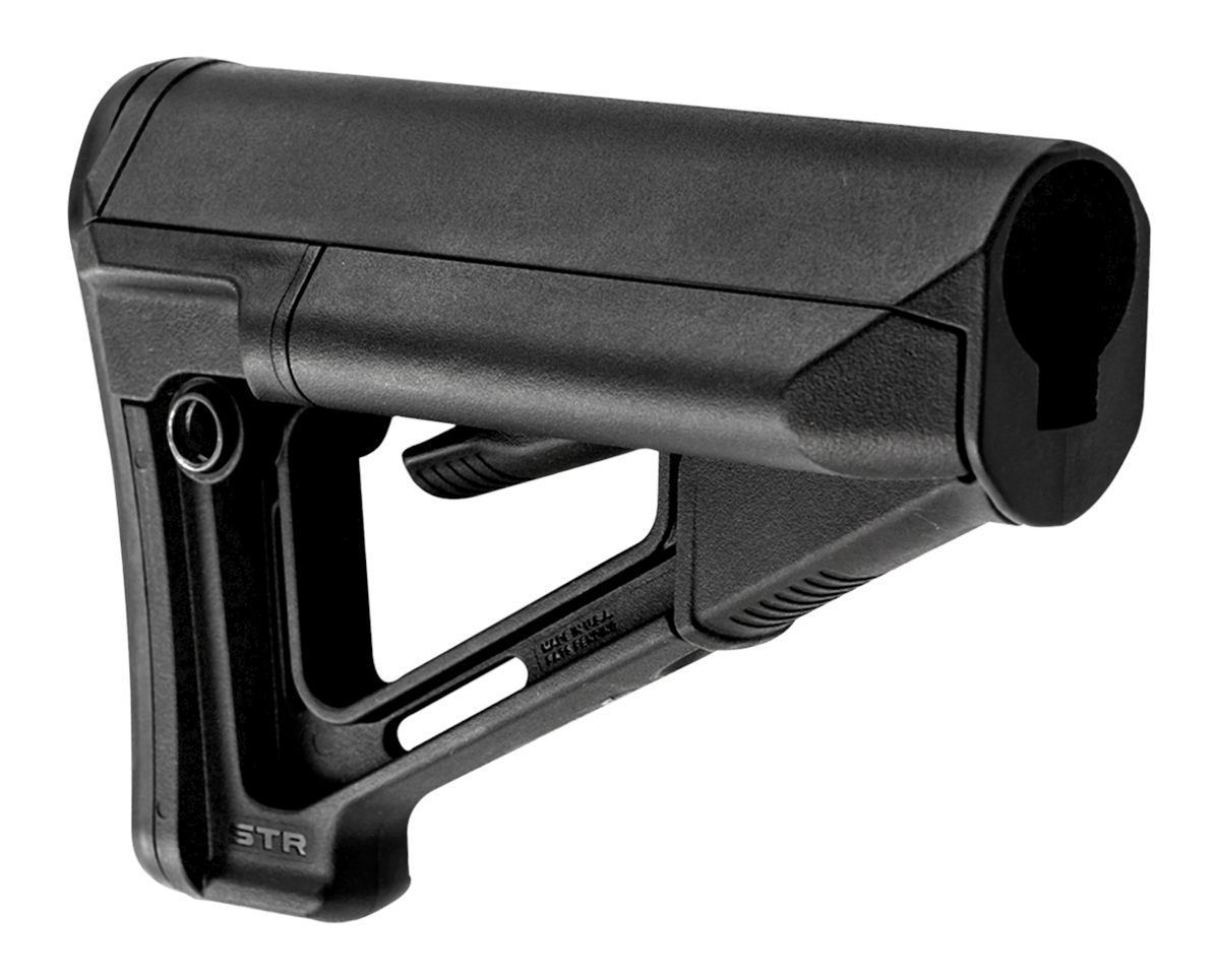 Magpul MAG470-BLK STR Carbine Stock Black Synthetic for AR-15, M16, M4 with