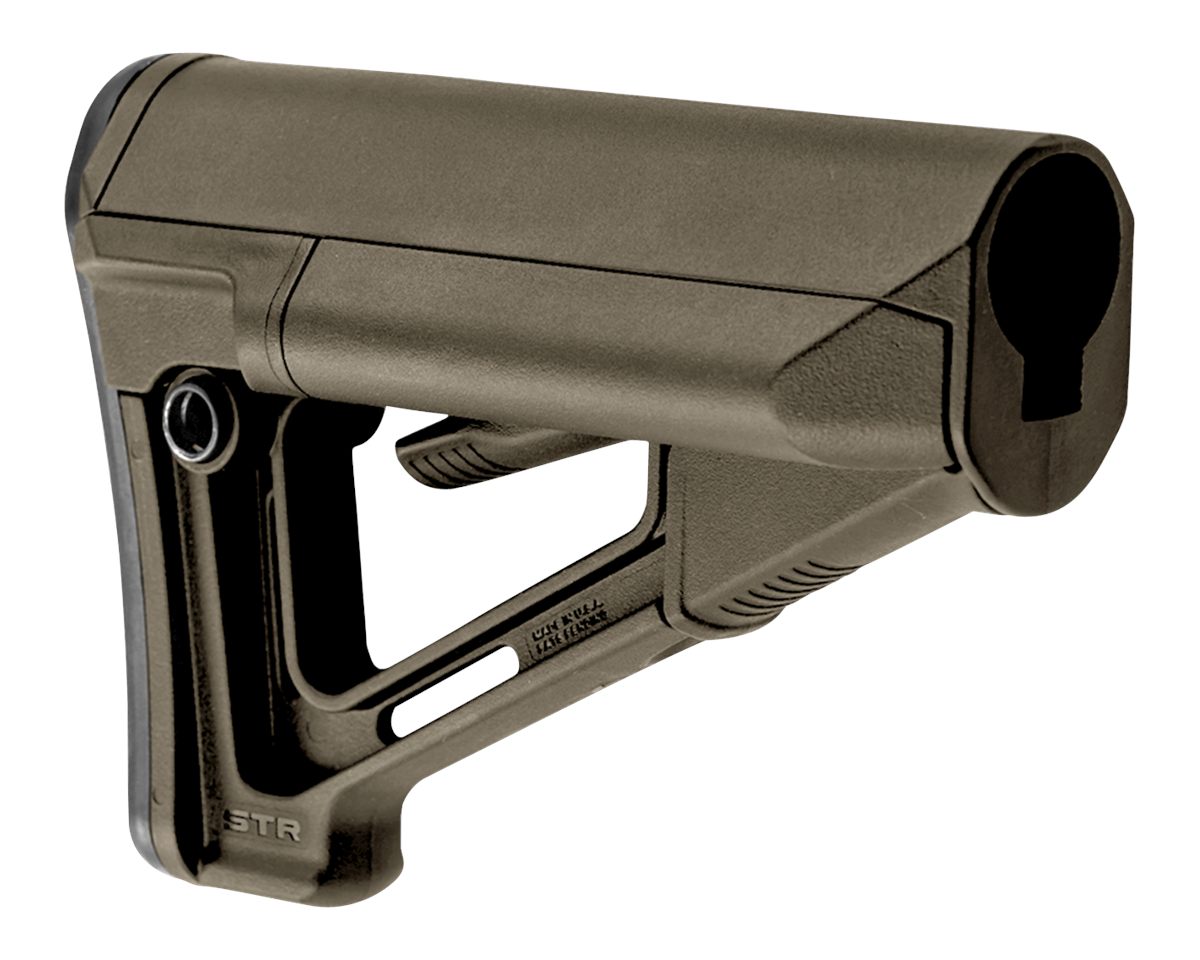 Magpul MAG470-ODG STR Carbine Stock Green Synthetic for AR-15, M16, M4 with