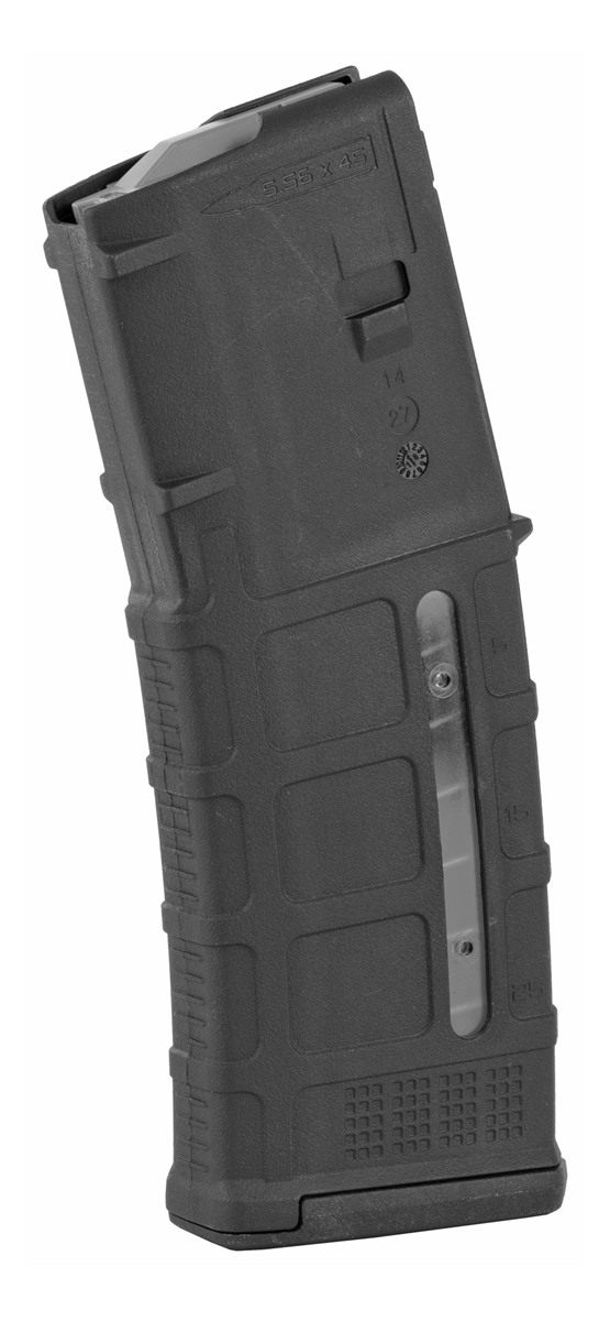 Magpul MAG556BLK PMAG GEN M3 30rd Detachable w/Capacity Window 223 Rem/5.56 view 2